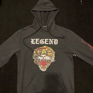 Ed Hardy Legend Tiger Hoodie (Small)